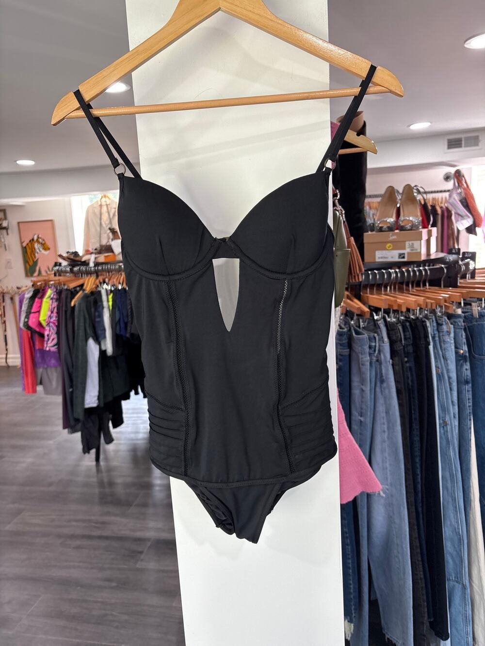 Nanette Lepore One Piece Underwire Bathing Suit Size S